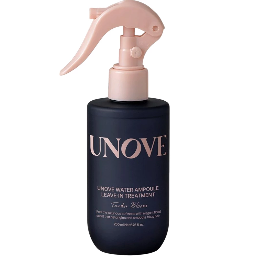 UNOVE Water Ampoule Leave-In Treatment - Spray Leave-In cu Proteine si Protectie Termica - pentru toate tipurile de par, 200 ml