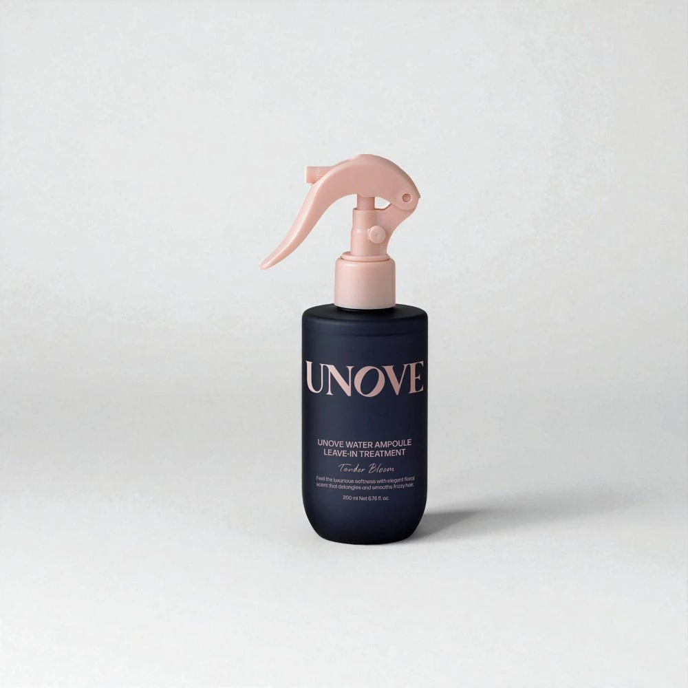 UNOVE Water Ampoule Leave-In Treatment - Spray Leave-In cu Proteine si Protectie Termica - pentru toate tipurile de par, 200 ml