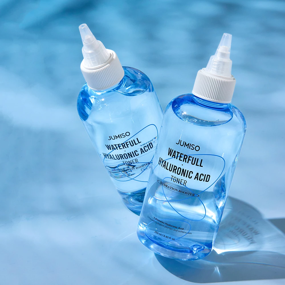 Jumiso Waterfull Hyaluronic Toner Renew Toner de fata - Hidratare intensa si calmare cu acid hialuronic, centella si ceramide, 250 ml