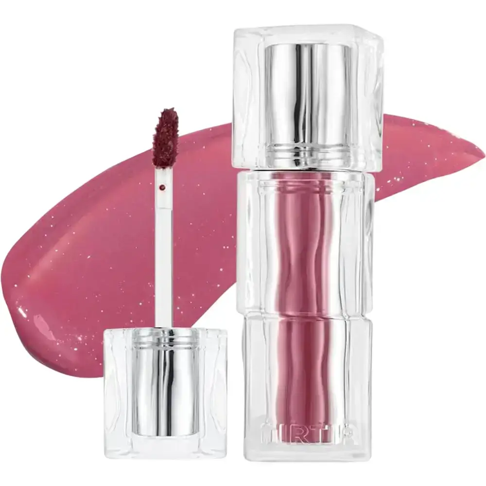 TIRTIR Waterism Glow Tint Nuantator pentru buze 01 Mauve Rose - Hidratare Intensa, Stralucire Glossy si Culoare Rezistenta, 4 gr