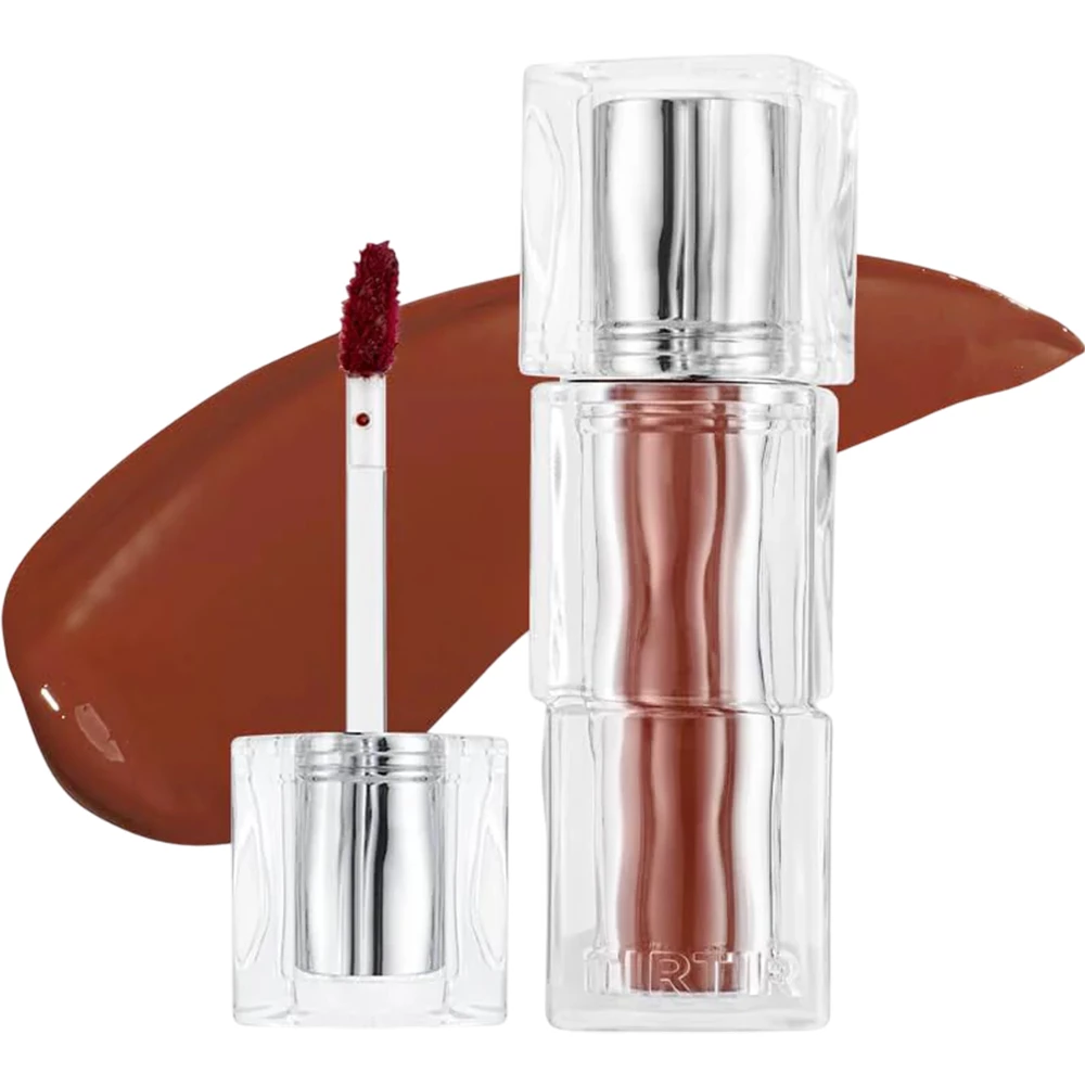 TIRTIR Waterism Glow Tint Nuantator pentru buze 06 Honey Nut - Hidratare Intensa, Stralucire Glossy si Culoare Rezistenta, 4 gr