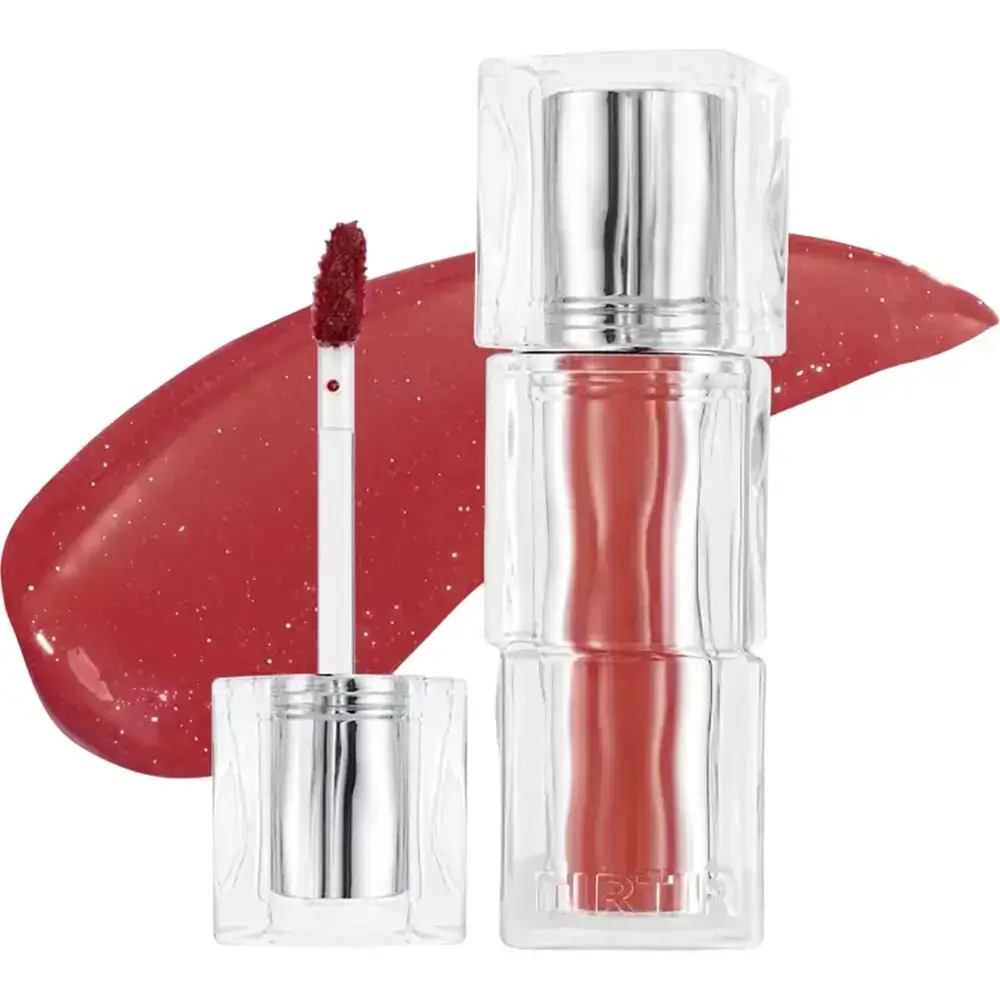 TIRTIR Waterism Glow Tint Nuantator pentru buze 08 Summer Pumpkin - Hidratare Intensa, Stralucire Glossy si Culoare Rezistenta, 4 gr