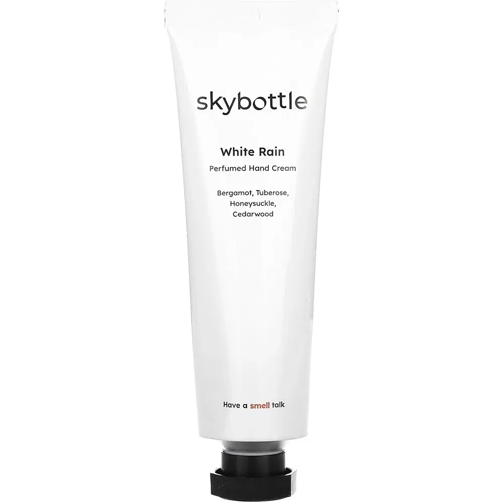 Skybottle White Rain Perfumed Hand Cream Crema de Maini Parfumata Tuberoza - Hidratare si Catifelare Intensiva, 50 ml