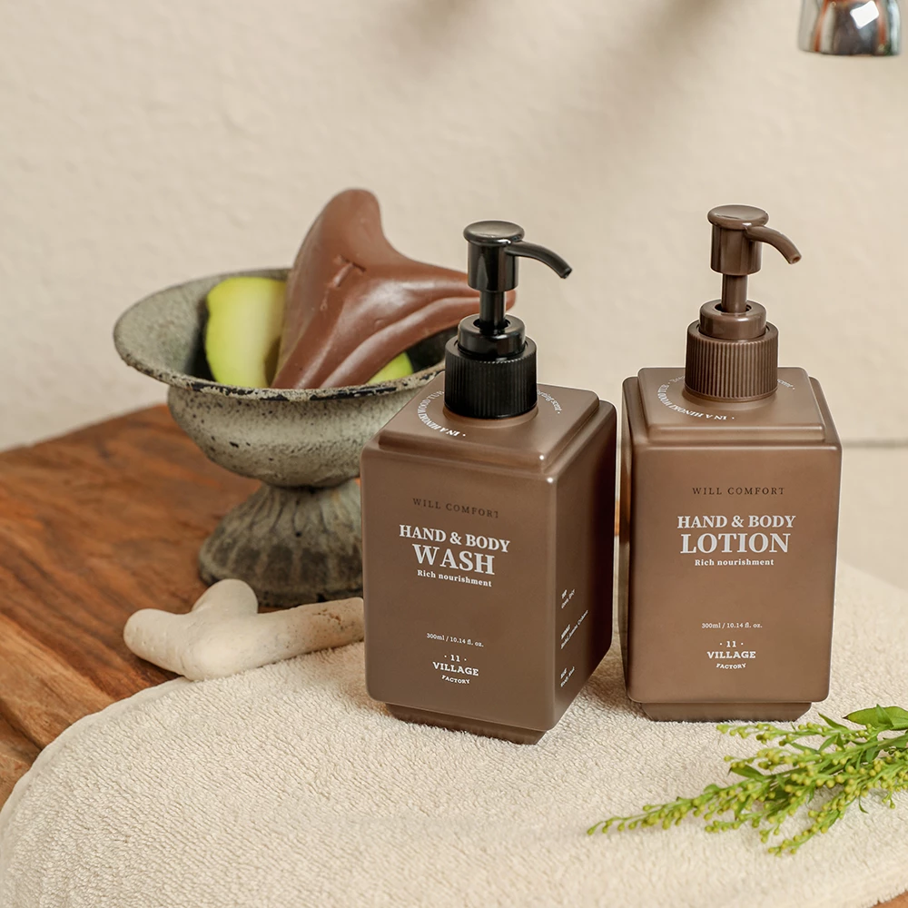 VILLAGE 11 FACTORY Will Comfort Lotiune de Corp si Maini Hinoki - Hidratare Intensiva si Calmanta, 300 ml