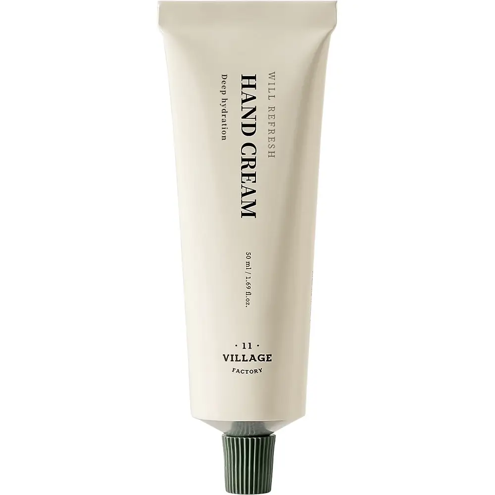 VILLAGE 11 FACTORY Will Refresh Crema de Maini - Hidratare si Revigorare cu Eucalipt si Patchouli, 50 ml