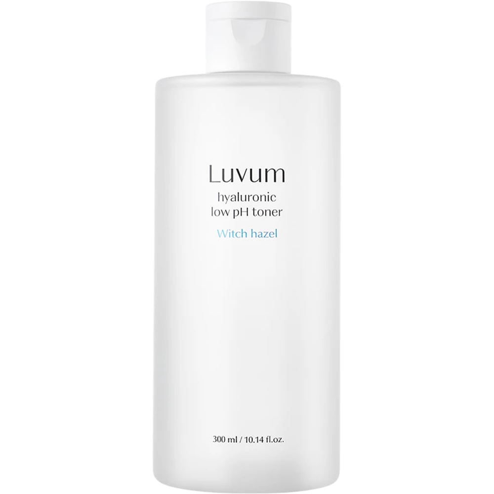LUVUM Hyaluronic Low Ph Witch Hazel Toner de fata - Hidrateaza Intens si Calmeaza Pielea Sensibilizata, 300 ml