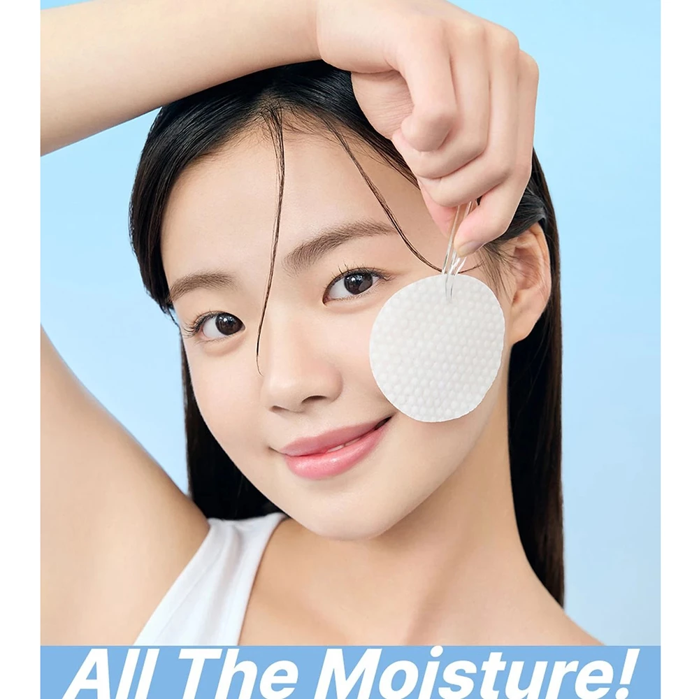 LUVUM Hyaluronic Witch Hazel Toner Pad - Dischete Tonice pentru Hidratare si Calmare, 60 buc