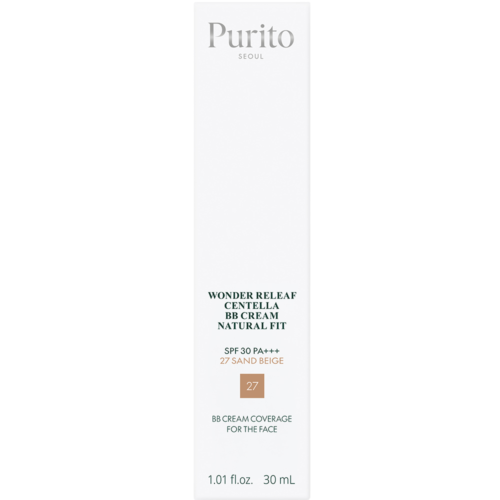 Wonder Releaf Centella BB Cream Natural Fit Crema Coloranta de fata 27 Sand Beige SPF 30 PA+++