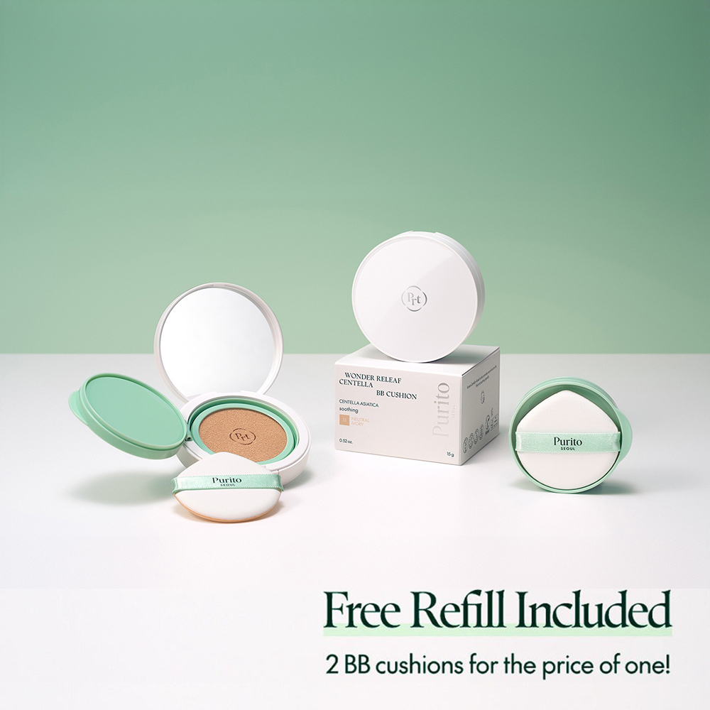 Wonder Releaf Centella BB Cushion 13 Neutral Ivory Crema Coloranta de fata SPF30 PA+++ 15 g  (+REFILL)