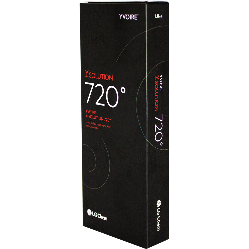 Filler profesional LG Chem Yvoire Y-Solution 720 cu acid hialuronic - Definire contur facial 1.0 ml