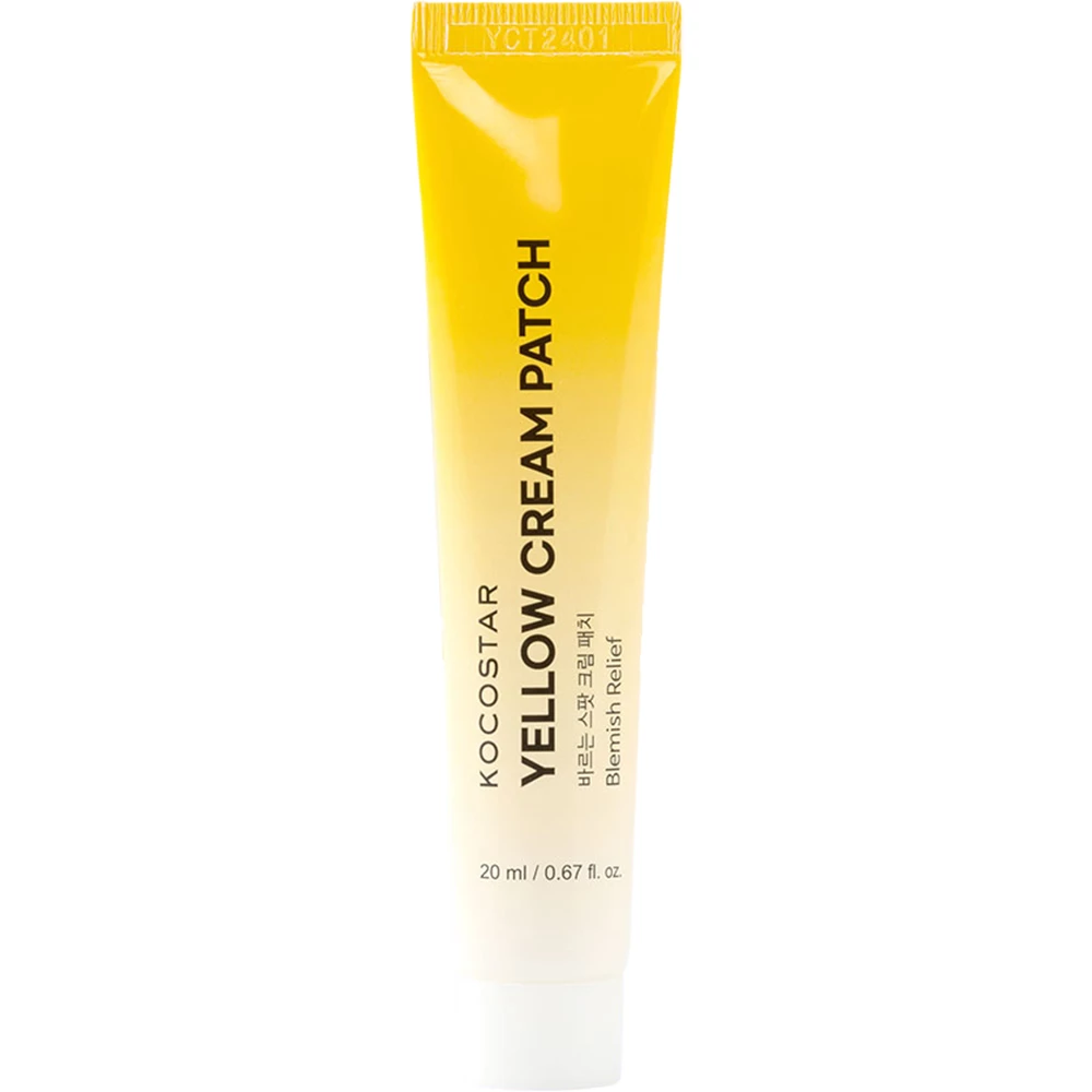 KOCOSTAR Yellow Collection Crema plasture anti-imperfectiuni Yellow Cream - Tratament intensiv acnee si protectie piele, 20 ml
