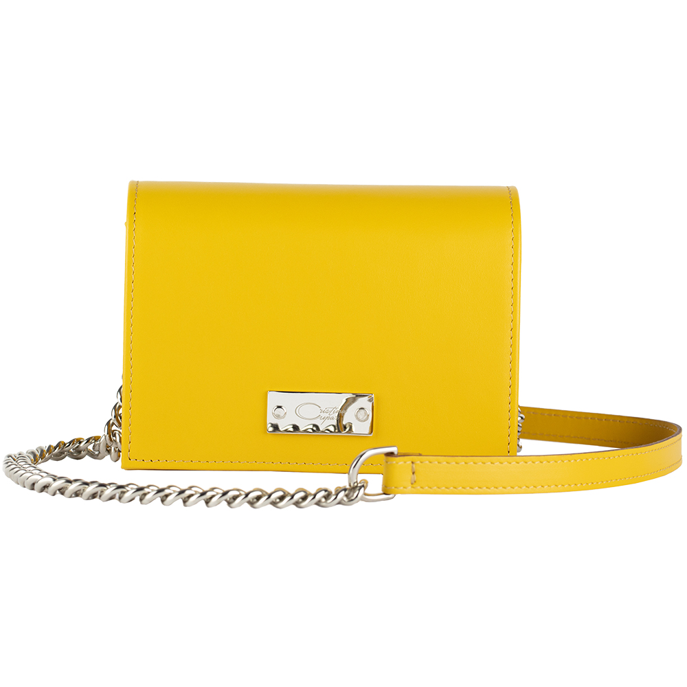 Yellow Limited Edition Leather Belt Bag
