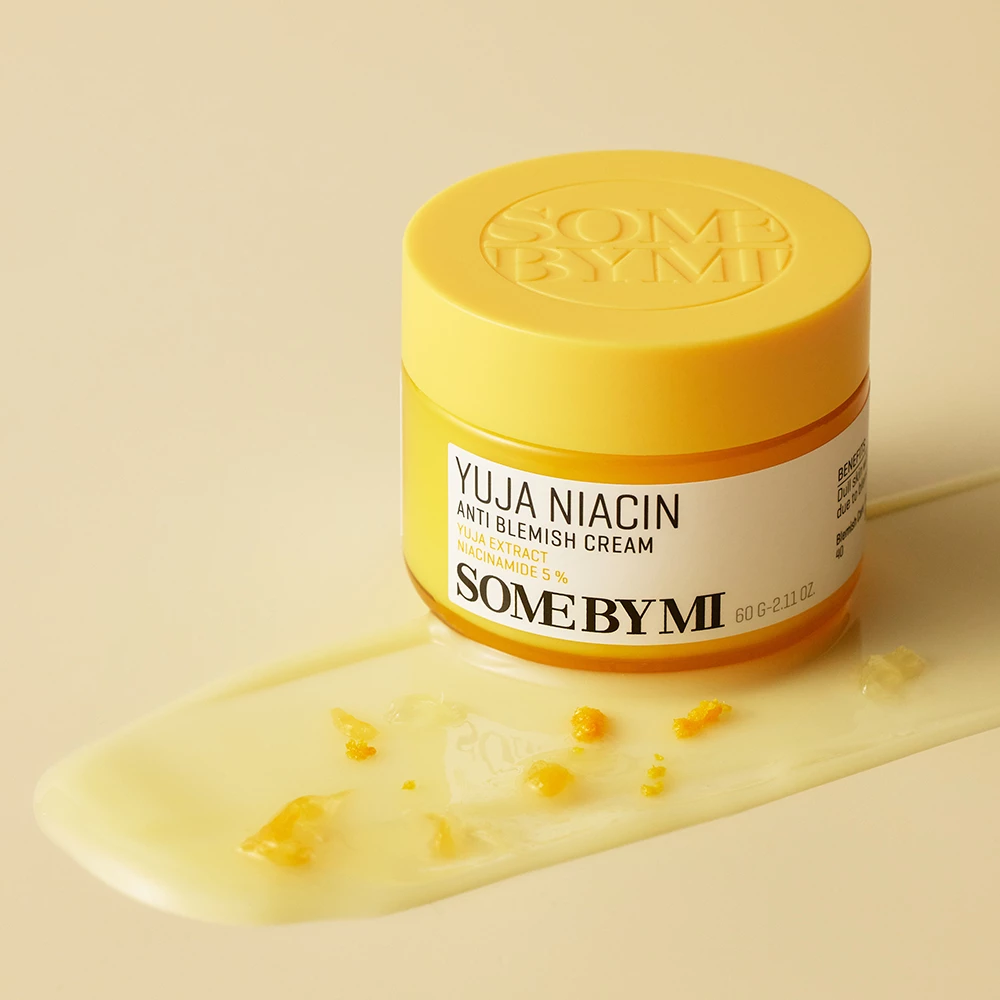 SOME BY MI Yuja Niacin Anti-Blemish Cream Crema de fata - hidratare si iluminare si uniformizare, 60 gr