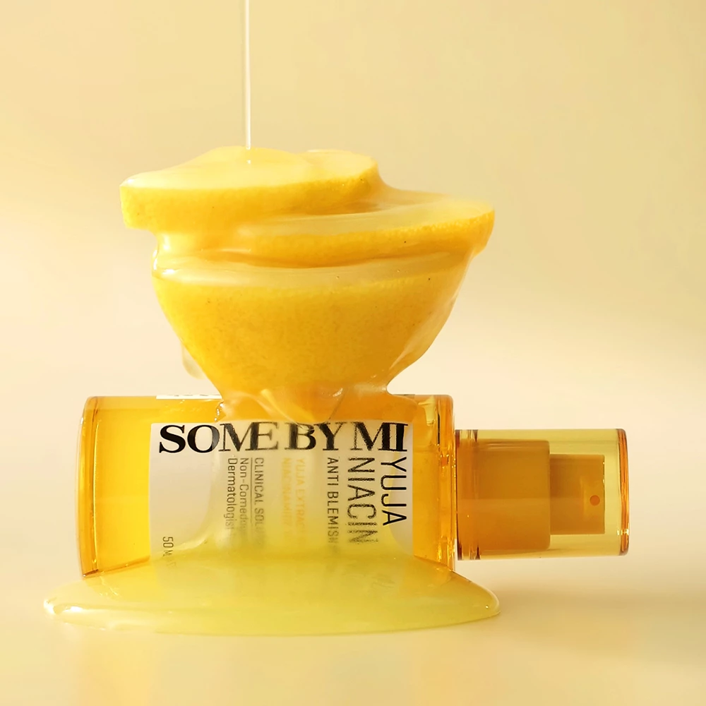 SOME BY MI Yuja Niacin Anti-Blemish Serum ser de fata - uniformizare si luminozitate si hidratare, 50 ml