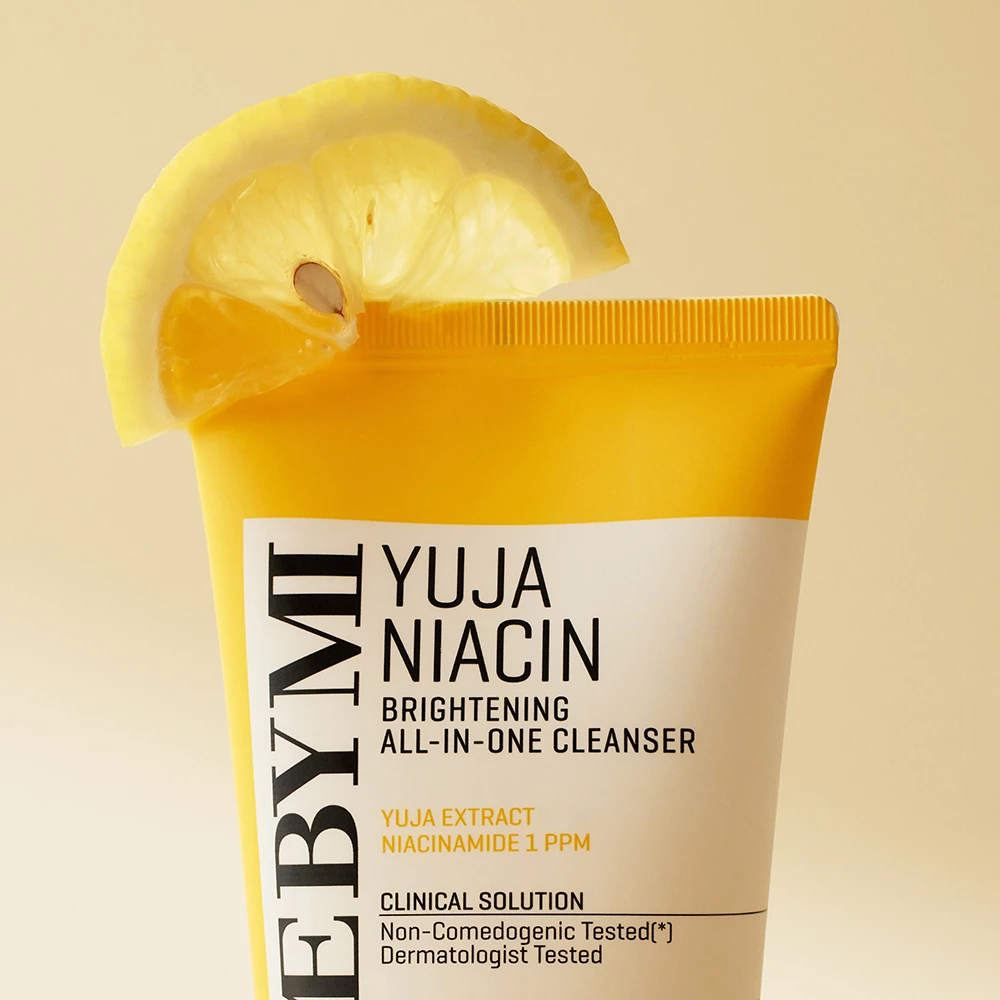 SOME BY MI Yuja Niacin Brightening All-in-One Cleanser Gel de curatare - luminozitate si hidratare si confort, 100 ml