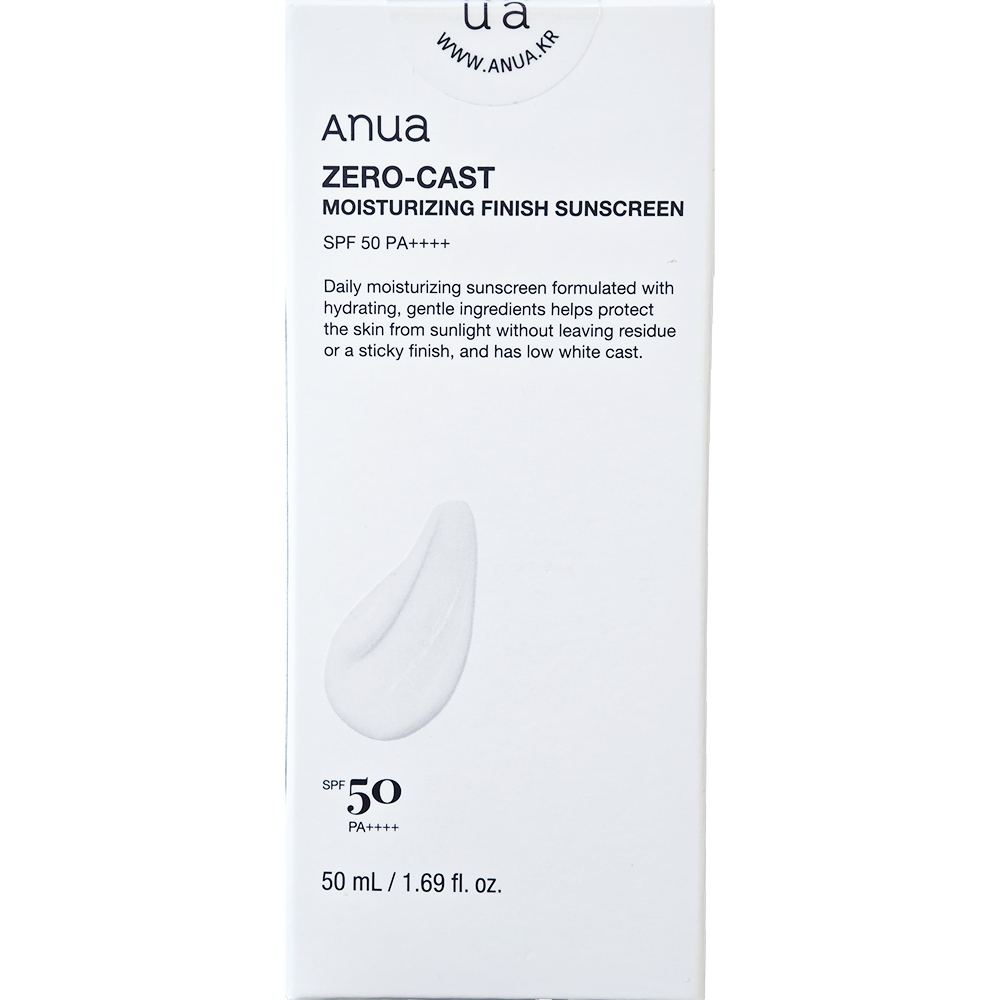 Zero-Cast Moisturizing Finish Sunscreen SPF 50 PA++++ Crema de fata 50 ml