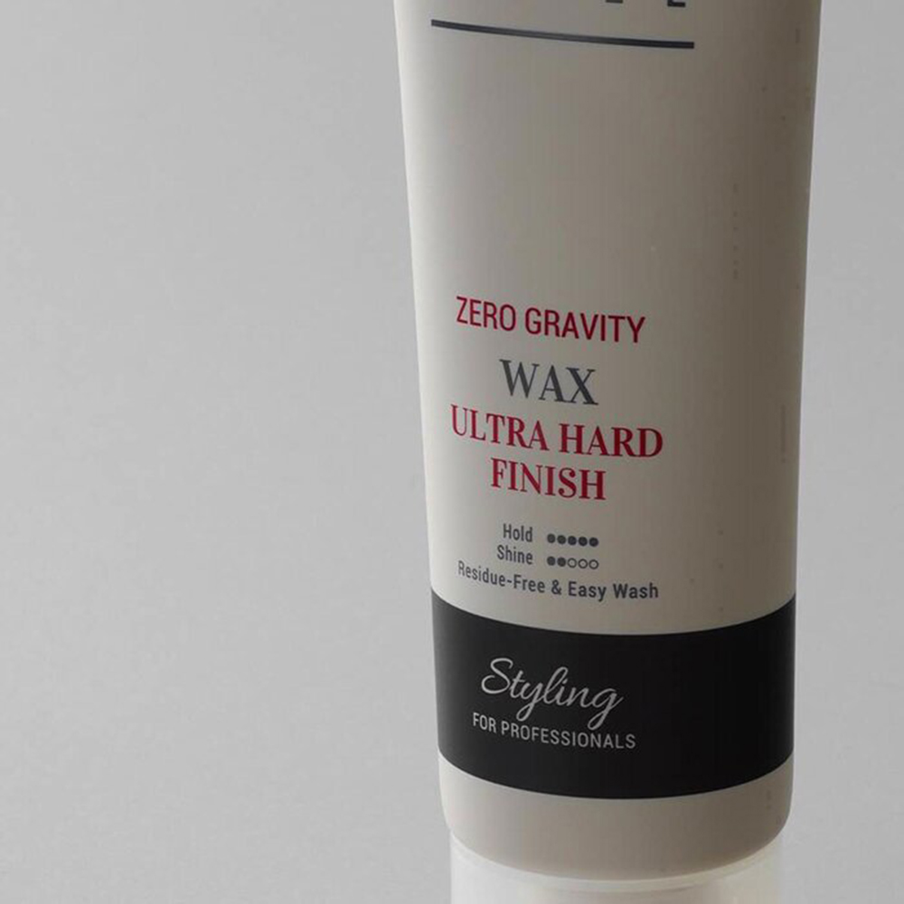 Curly Shyll Zero Gravity Wax Ultra Hard Finish – Ceară de păr cu fixare ultra puternică, 100 ml