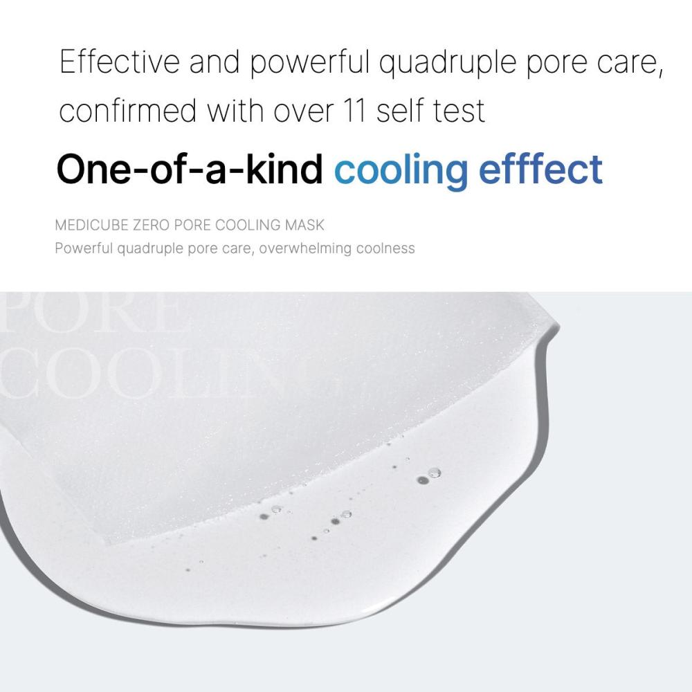 Medicube Zero Pore Cooling – Mască de Față, 27 gr | Micșorare Pori și Efect Răcoritor