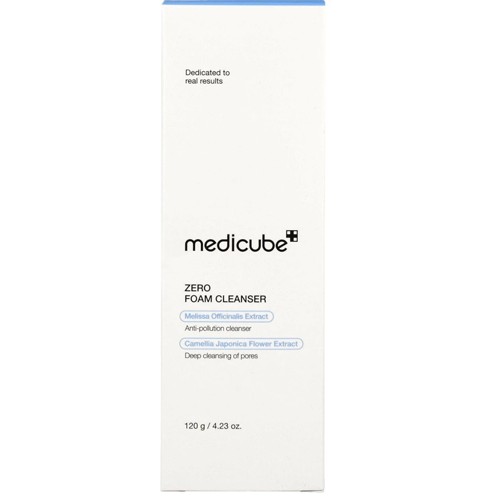MEDICUBE Zero Spuma de Curatare pentru Fata 120 gr - Control Sebum si Minimizare Pori, Curatare Profunda si Hidratare