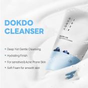 ROUND LAB 1025 Dokdo Cleanser, 40 ml - spuma de curatare formulata cu apa de mare adanca si pantenol, care contribuie la indepartarea excesului de sebum, impuritatilor si reziduurilor de machiaj si la mentinerea hidratarii pielii dupa spalare