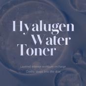 Mizon Hyalugen Water Toner 130 ml - Toner hidratant cu acid hialuronic și colagen pentru elasticitate și strălucire