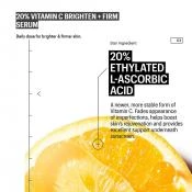 ALLIES OF SKIN 20% Vitamin C Luminozitate Ser de fata - Iluminare Intensa si Fermitate Antioxidanta, 8 ml