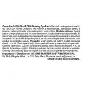 CENTELLIAN24 360 Shot PDRN Glowing Eye Patch - benzi pentru ochi formulate cu cafeina si acid hialuronic, care contribuie la hidratarea pielii si la diminuarea aspectului cearcanelor - 1 buc