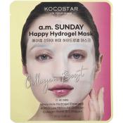 KOCOSTAR A.M Sunday Happy Mask Hydrogel – Mască de Față, 25 gr | Hidratare și Revitalizare pentru Dimineți Strălucitoare