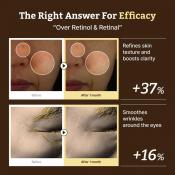 DR.REJU-ALL Advanced Retino-Mela Serum - ser de fata formulat cu Hydroxypinacolone Retinoate (HPR) si niacinamida, care contribuie la imbunatatirea luminozitatii pielii, uniformitatea tonului si textura generala - 30 ml