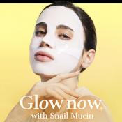 Advanced Snail Mucin Glass Glow Hydrogel Mask Masca de fata 34 gr