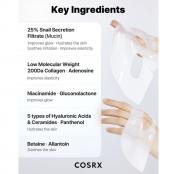 Advanced Snail Mucin Glass Glow Hydrogel Mask Masca de fata 34 gr