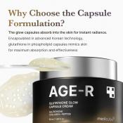 MEDICUBE Age-R Glutathione Glow Capsule crema de fata - luminozitate si hidratare, 50 ml