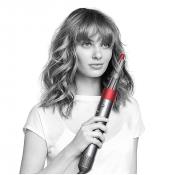 Airwrap Complete Ondulator Cu 6 Accesorii Rosu