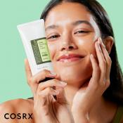 COSRX Aloe Soothing Sun Cream SPF50, 50 ml - Crema de fata formulata cu extract de frunze de Aloe Arborescens, care contribuie la protectia UV UVA si UVB si la mentinerea confortului cutanat