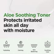 Isntree Aloe Soothing Toner – Toner de față calmant și hidratant cu 80% extract de aloe vera, 200 ml