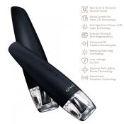 GESKE Anti-Aging Skin Renewer 9 in 1 - Aparat multifunctional 9 in 1 cu microcurent, lumina LED si tehnologie RF, pentru tonifiere rapida, regenerarea pielii si efect anti-aging avansat - Black