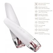 GESKE Anti-Aging Skin Renewer 9 in 1 - Aparat multifunctional 9 in 1 cu microcurent, lumina LED si tehnologie RF, pentru tonifiere rapida, regenerarea pielii si efect anti-aging avansat - Starlight