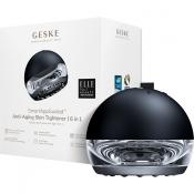 GESKE Anti-Aging Skin Tightener 6 in 1 - Dispozitiv multifunctional 6 in 1 cu tehnologie RF, caldura controlata si pulsatii sonice pentru fermitatea pielii fetei si a corpului  - Black