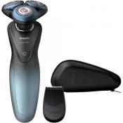 Aparat De Ras Electric S7930/16 Shaver Series 7000, Bluetooth, Wet&Dry, Accesorii, Negru Albastru