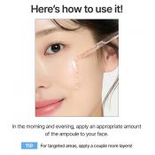 I'M FROM Apricot Dark Spot Drop Ampoule, 50 ml - Ser de fata formulat cu niacinamida si 1% acid tranexamic, care contribuie la imbunatatirea aspectului petelor pigmentare si la metinerea unui aspect mai uniform al pielii