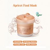 Mască de față calmantă Skinfood Apricot Food Mask cu 10% extract de caise și calamină - 120 g