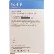 BELIF Aqua Bomb Ser pentru fata PHA 5% - Exfoliere delicata si hidratare intensa, 15 ml