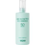  Yadah Aqua Cactus Sun Esența SPF50+ PA++++ – Esență solară hidratantă cu extract de cactus pentru protecție UV 60 ml​