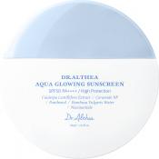 Dr. Althea Aqua Glowing Sunscreen 45 ml - crema de fata formulata cu apa din bambus (Bambusa Vulgaris Water) si pantenol, care contribuie la protectia impotriva razelor UVA si UVB (SPF50 PA++++) si la metinerea pielii hidratate, Daily