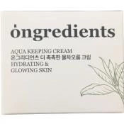 ONGREDIENTS Aqua Keeping Crema pentru fata Hidratanta Intensa - Cu Acid Hialuronic si Ceai Verde, Hidratare Profunda si Protectie Antioxidanta, 50 ml