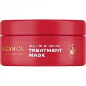 Mască de păr Lee Stafford cu ulei de argan din Maroc – Tratament intensiv pentru hidratare și strălucire, 200 ml