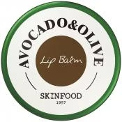 SKINFOOD Avocado and Olive Balsam de Buze Intens Hidratant Natural - Hidratare si Stralucire Buze Uscate, 10g