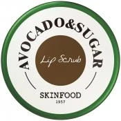 SKINFOOD Avocado and Sugar Exfoliant de Buze - Exfoliere Delicata si Hidratare Intensa, 14 gr
