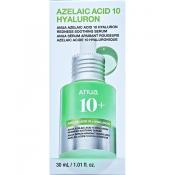 ANUA Azelaic Acid 10 Hyaluron Redness Soothing Serum, 30 ml - Ser de fata formulat cu acid azelaic si acid hialuronic, care contribuie la calmarea pielii sensibile si iritate si la mentinerea hidratarii de durata