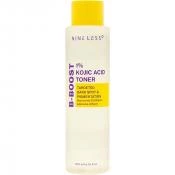 NINE LESS B-Boost Toner pentru fata 1% Acid Kojic - Luminozitate si uniformizare ten